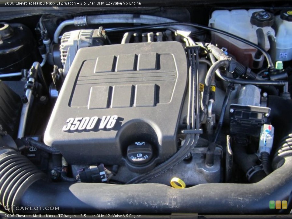 3.5 Liter OHV 12-Valve V6 Engine for the 2006 Chevrolet Malibu #39922459