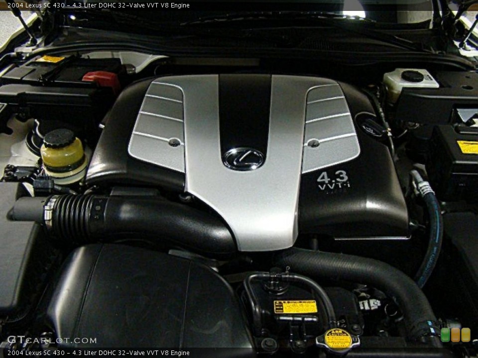 4.3 Liter DOHC 32-Valve VVT V8 Engine for the 2004 Lexus SC #39932396