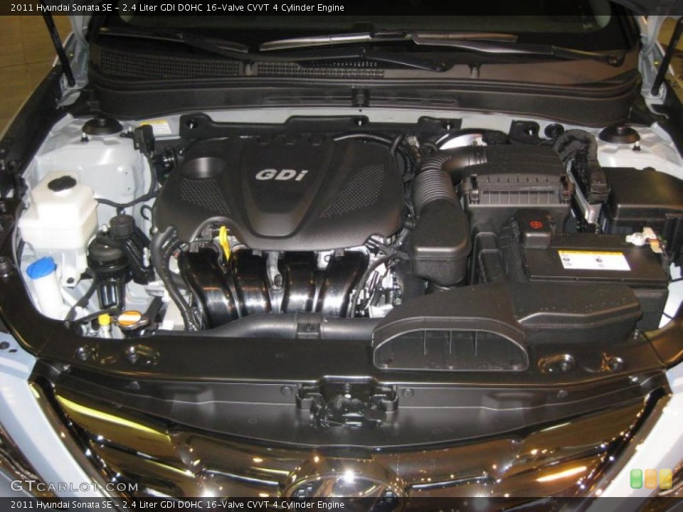 2.4 Liter GDI DOHC 16-Valve CVVT 4 Cylinder Engine for the 2011 Hyundai Sonata #39940962