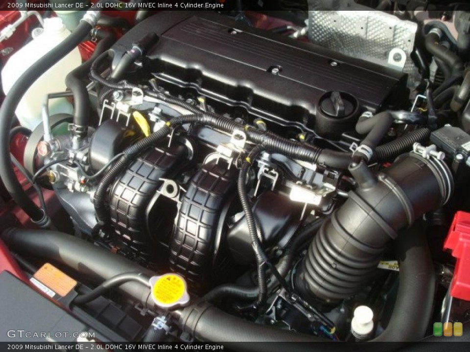 2.0L DOHC 16V MIVEC Inline 4 Cylinder Engine for the 2009 Mitsubishi Lancer #39945846