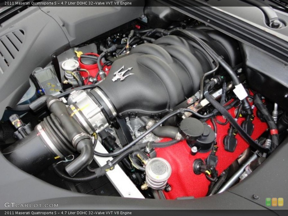 4.7 Liter DOHC 32-Valve VVT V8 Engine for the 2011 Maserati Quattroporte #39948822