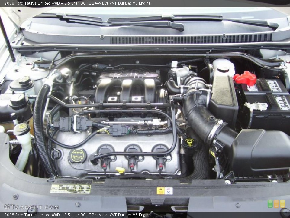 3.5 Liter DOHC 24-Valve VVT Duratec V6 Engine for the 2008 Ford Taurus #39967420