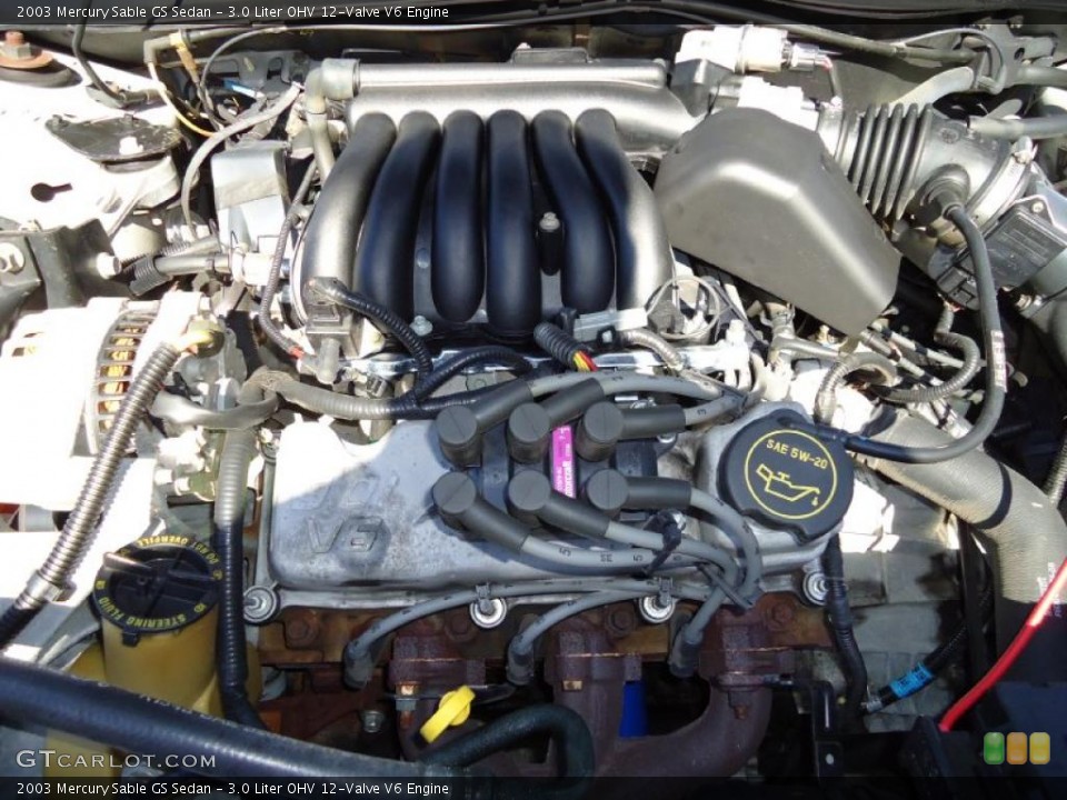 3.0 Liter OHV 12-Valve V6 Engine for the 2003 Mercury Sable #39971096