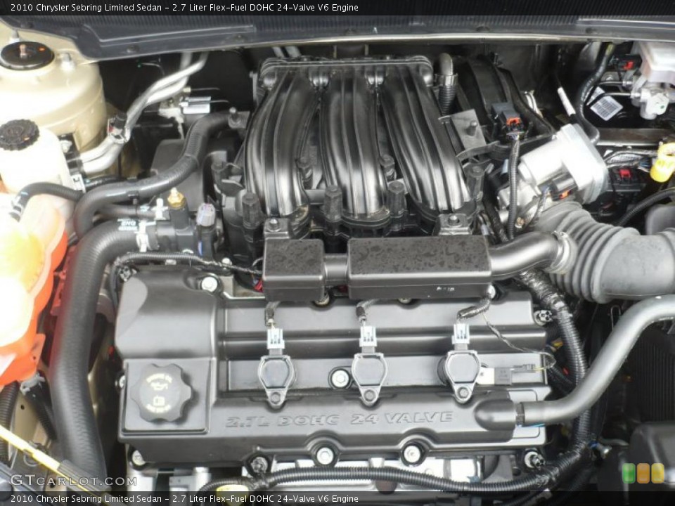 2.7 Liter Flex-Fuel DOHC 24-Valve V6 Engine for the 2010 Chrysler Sebring #39971440