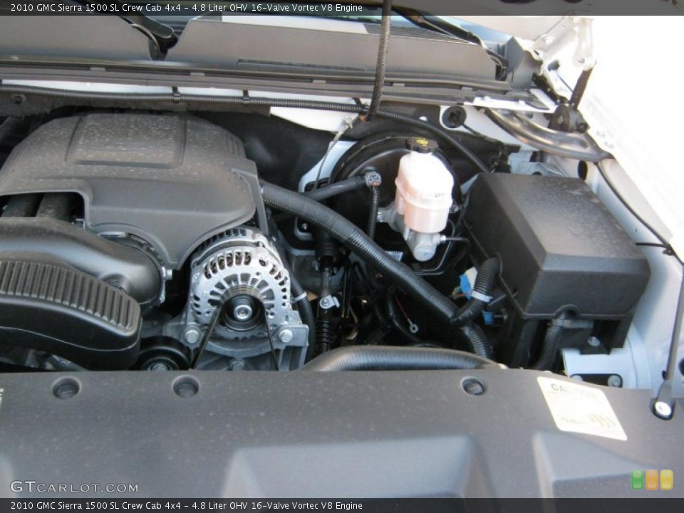4.8 Liter OHV 16-Valve Vortec V8 Engine for the 2010 GMC Sierra 1500 #39974620