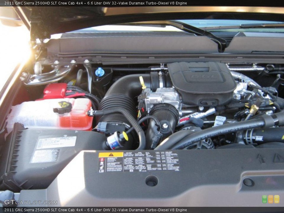 6.6 Liter OHV 32-Valve Duramax Turbo-Diesel V8 Engine for the 2011 GMC Sierra 2500HD #39977892