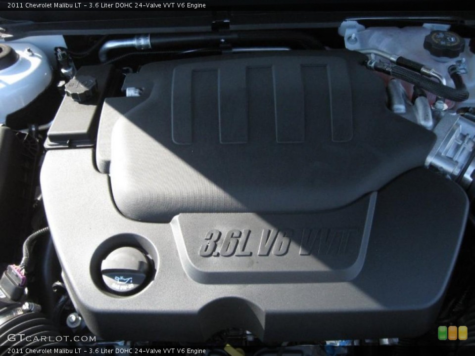 3.6 Liter DOHC 24-Valve VVT V6 Engine for the 2011 Chevrolet Malibu #39984296