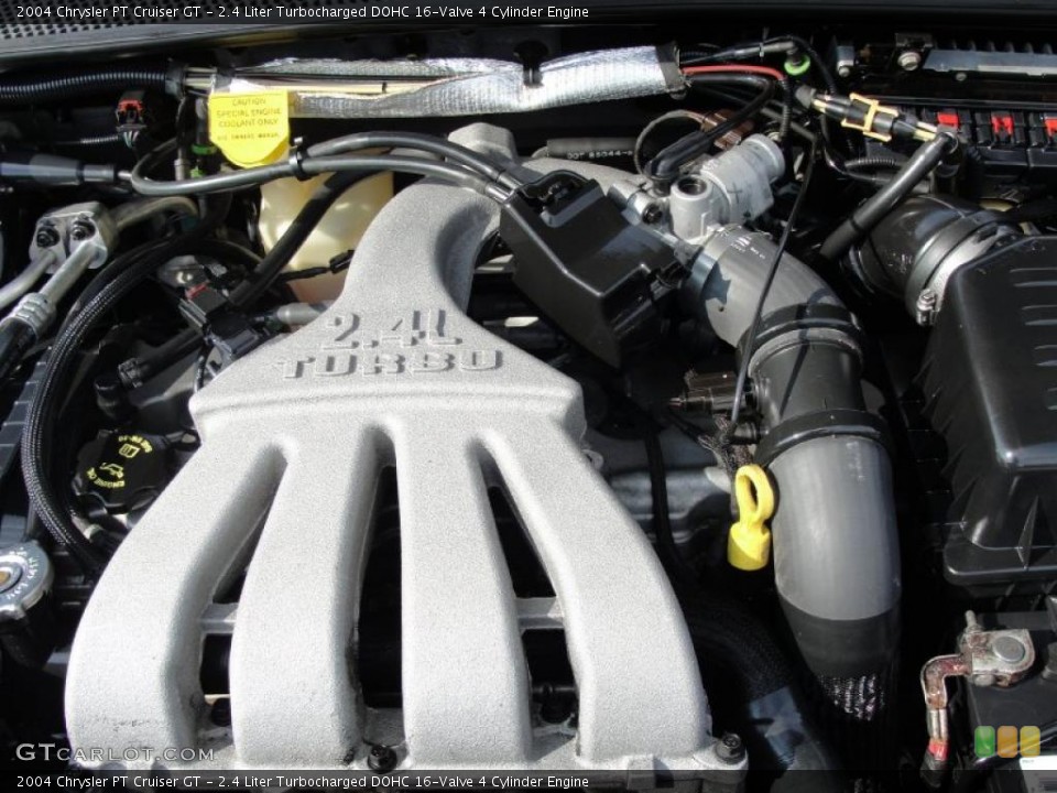 2.4 Liter Turbocharged DOHC 16-Valve 4 Cylinder Engine for the 2004 Chrysler PT Cruiser #39992248