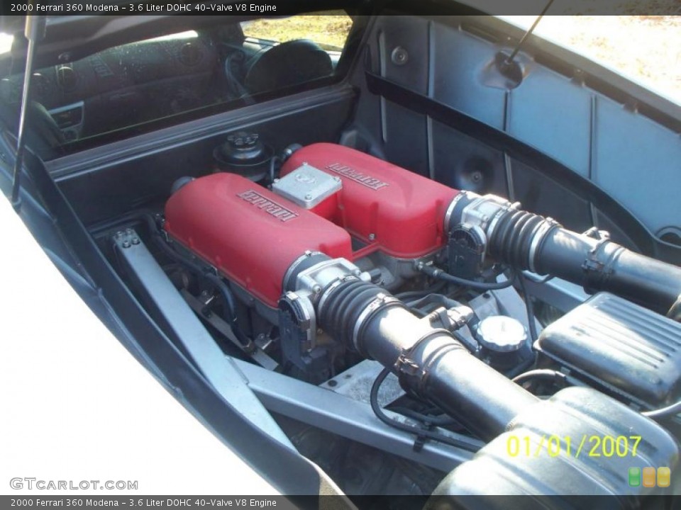 3.6 Liter DOHC 40-Valve V8 Engine for the 2000 Ferrari 360 #40000806