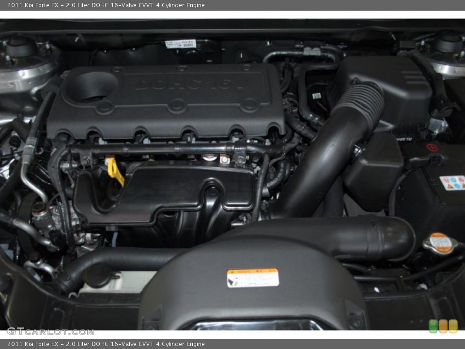 2.0 Liter DOHC 16-Valve CVVT 4 Cylinder Engine for the 2011 Kia Forte #40009538