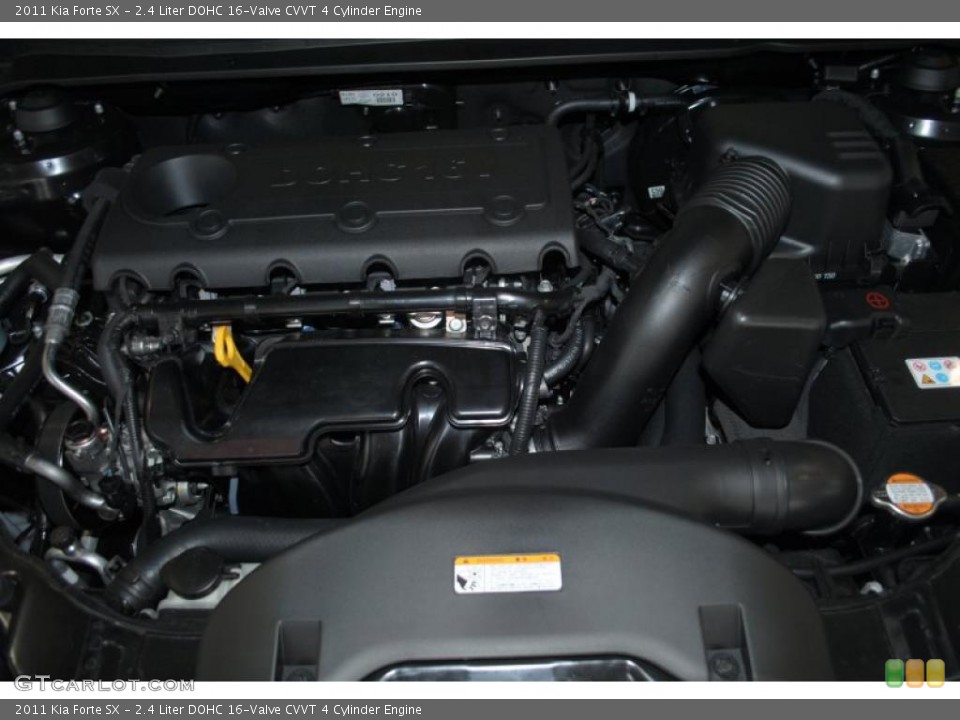 2.4 Liter DOHC 16-Valve CVVT 4 Cylinder Engine for the 2011 Kia Forte #40010802