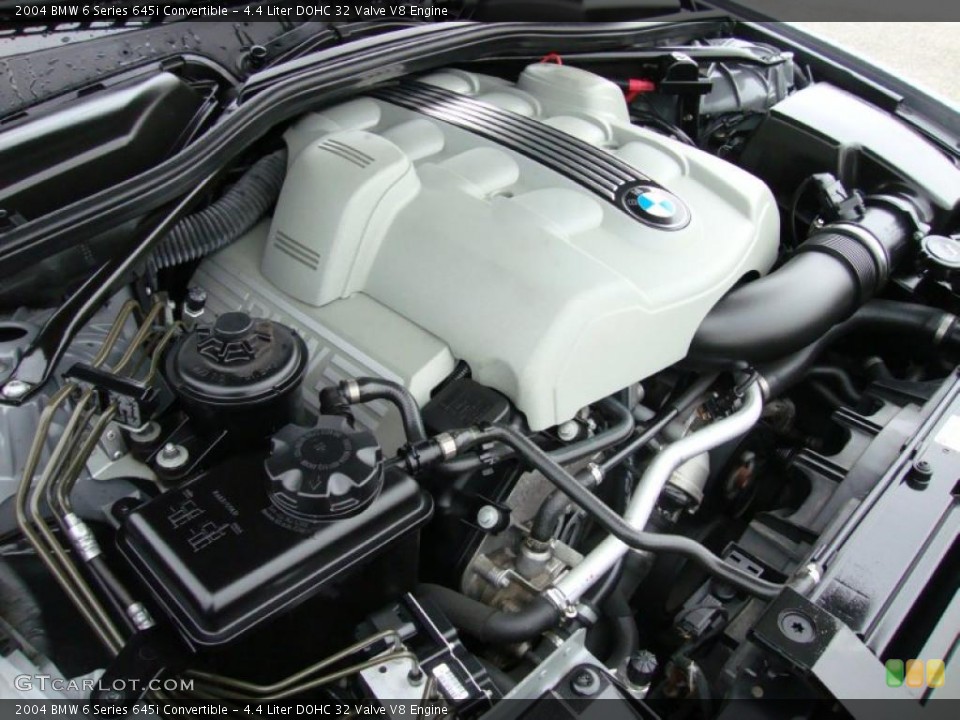 4.4 Liter DOHC 32 Valve V8 Engine for the 2004 BMW 6 Series #40017462