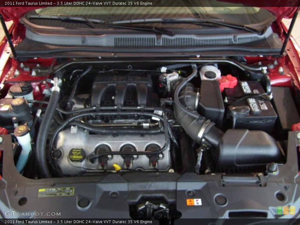 3.5 Liter DOHC 24-Valve VVT Duratec 35 V6 Engine for the 2011 Ford Taurus #40021406