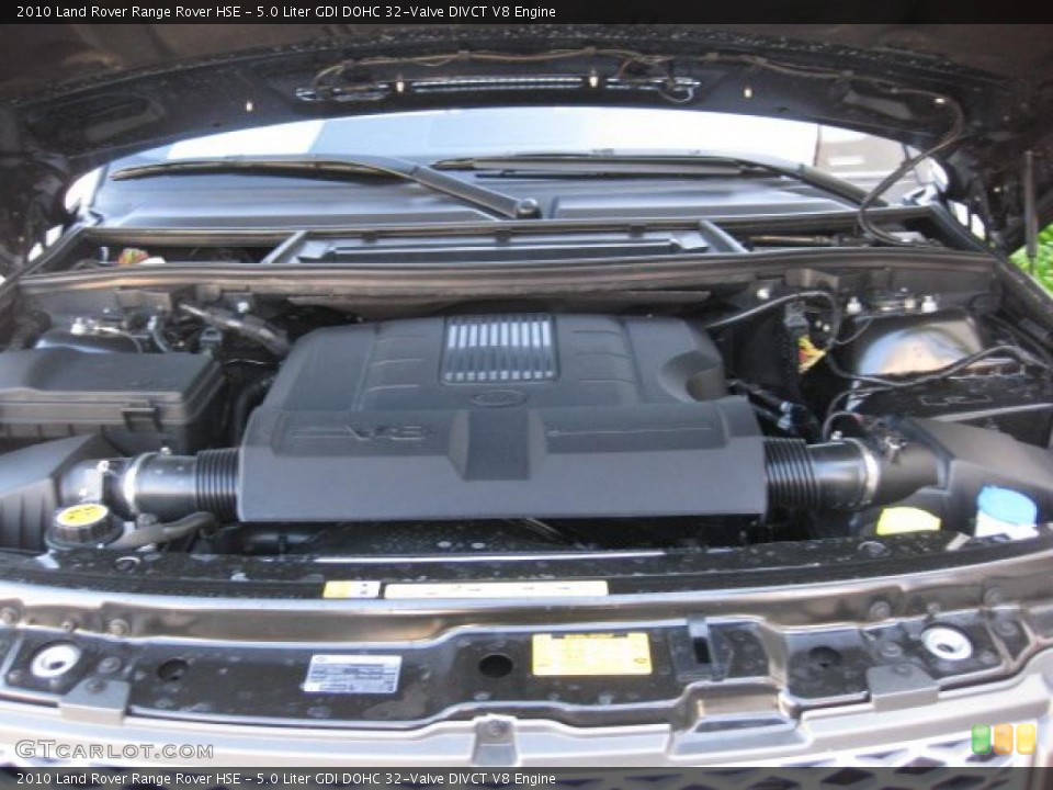 5.0 Liter GDI DOHC 32-Valve DIVCT V8 Engine for the 2010 Land Rover Range Rover #40038762