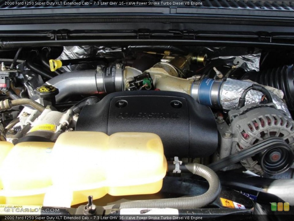 7.3 Liter OHV 16-Valve Power Stroke Turbo Diesel V8 Engine for the 2000 Ford F250 Super Duty #40039050