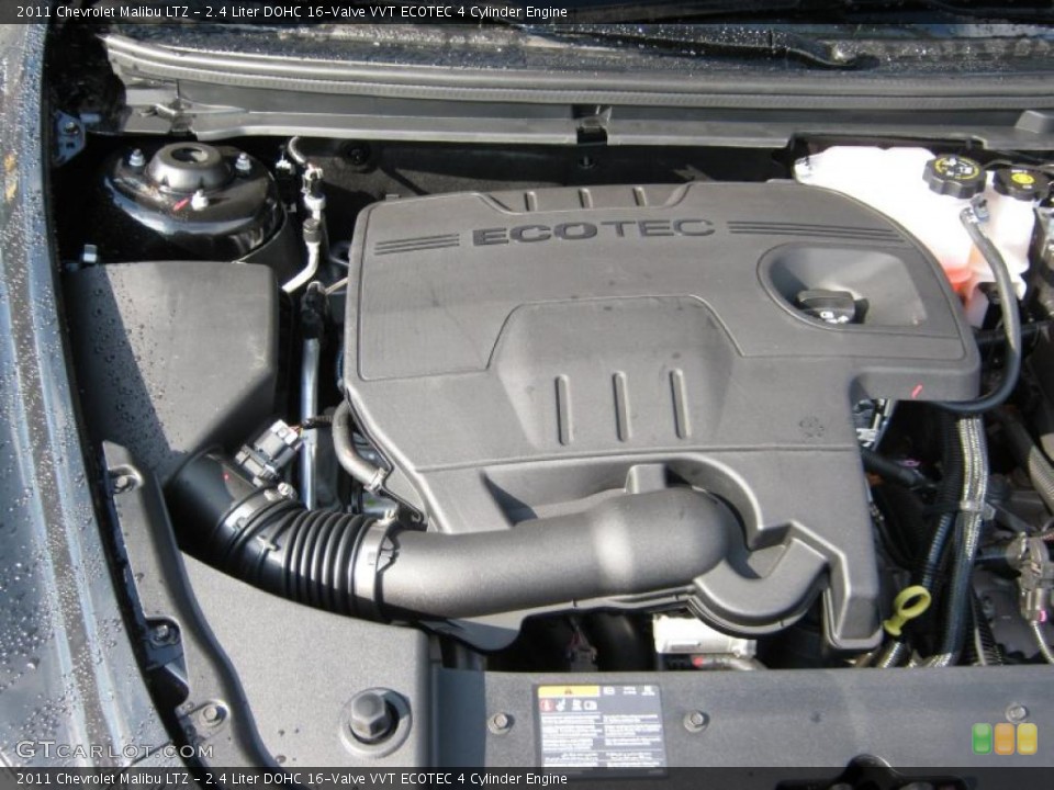 2.4 Liter DOHC 16-Valve VVT ECOTEC 4 Cylinder Engine for the 2011 Chevrolet Malibu #40041742