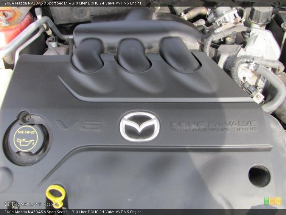 3.0 Liter DOHC 24 Valve VVT V6 Engine for the 2004 Mazda MAZDA6 #40054746