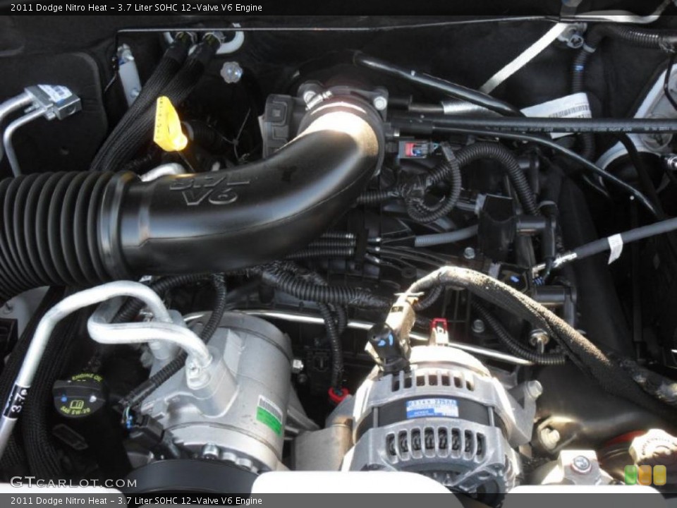 3.7 Liter SOHC 12-Valve V6 Engine for the 2011 Dodge Nitro #40079487