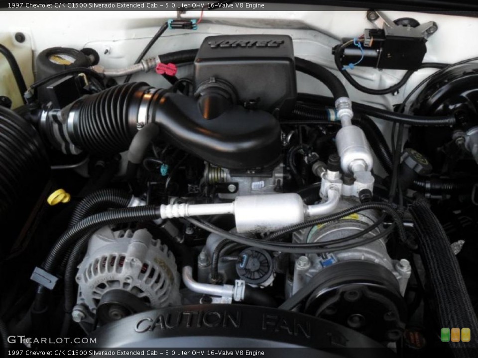 5.0 Liter OHV 16-Valve V8 Engine for the 1997 Chevrolet C/K #40080271