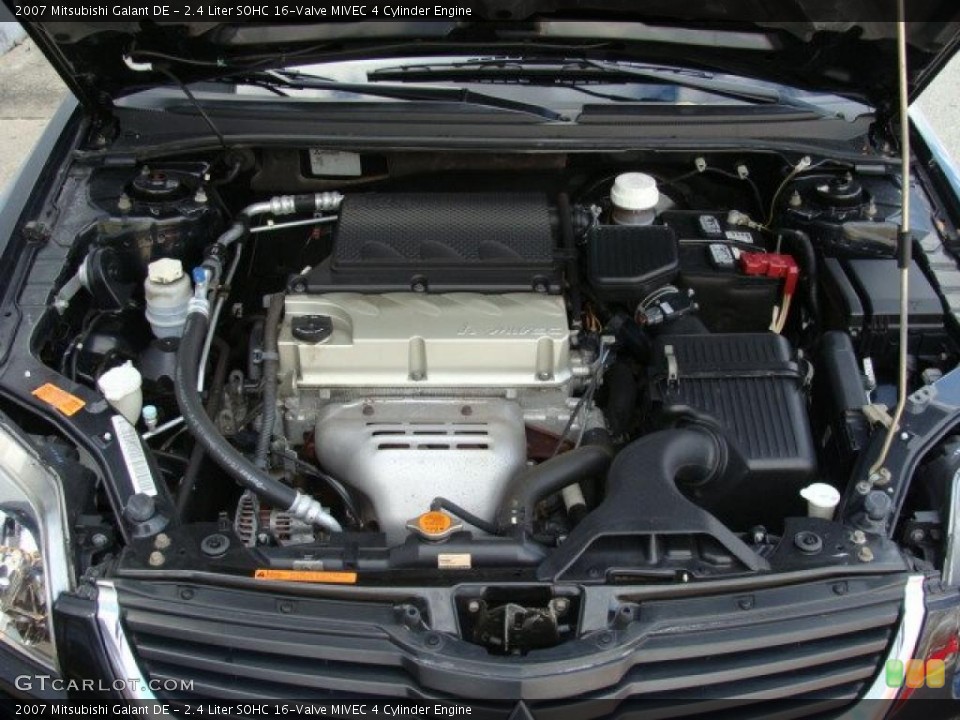 2.4 Liter SOHC 16-Valve MIVEC 4 Cylinder Engine for the 2007 Mitsubishi Galant #40082315