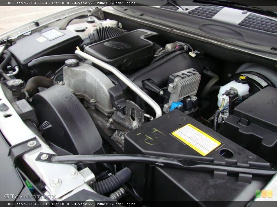 4.2 Liter DOHC 24-Valve VVT Inline 6 Cylinder Engine for the 2007 Saab 9-7X #40089099