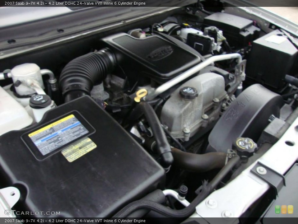 4.2 Liter DOHC 24-Valve VVT Inline 6 Cylinder Engine for the 2007 Saab 9-7X #40089116