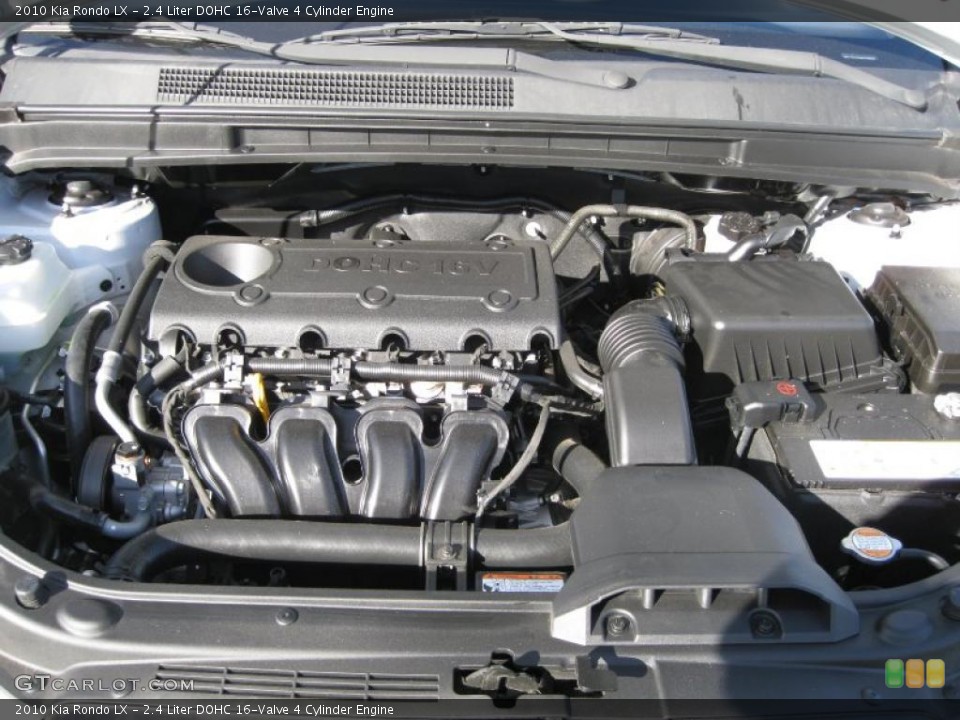 2.4 Liter DOHC 16-Valve 4 Cylinder Engine for the 2010 Kia Rondo #40099819
