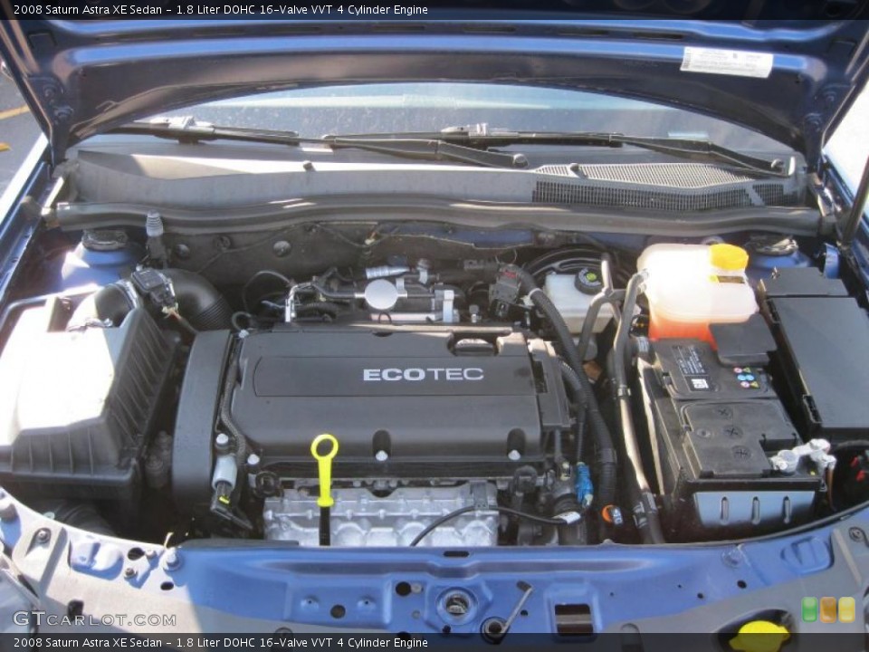 1.8 Liter DOHC 16-Valve VVT 4 Cylinder 2008 Saturn Astra Engine