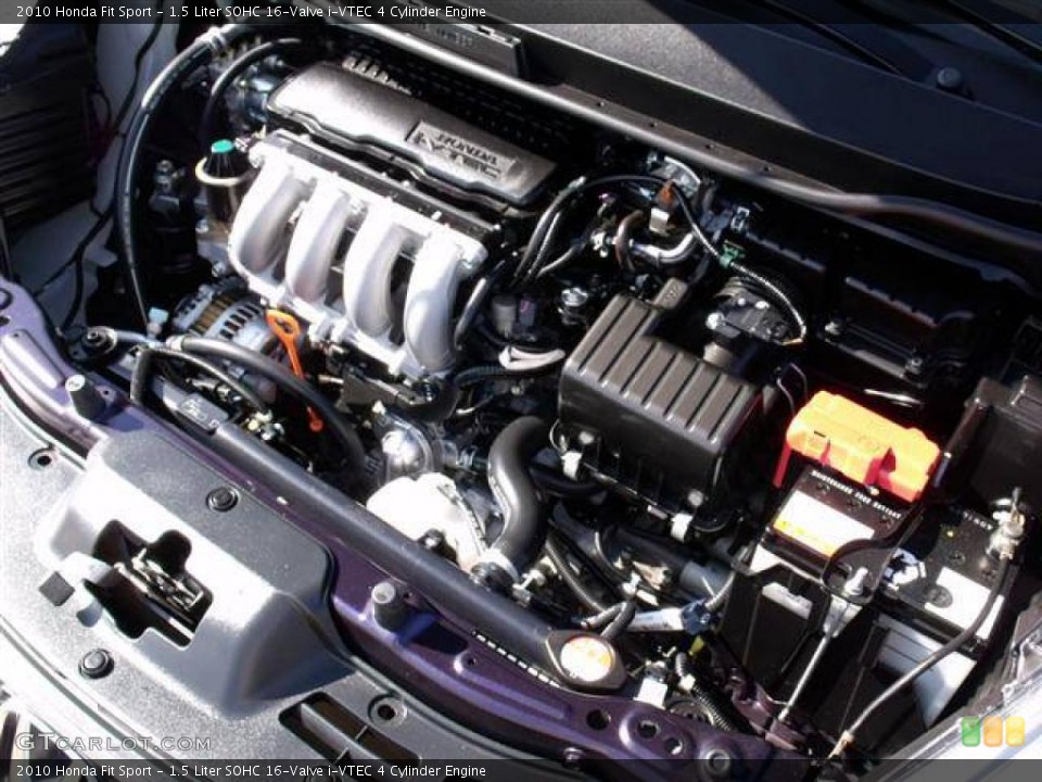 1.5 Liter SOHC 16-Valve i-VTEC 4 Cylinder Engine for the 2010 Honda Fit #40105327