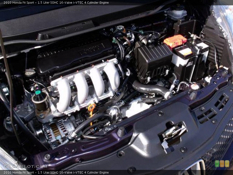 1.5 Liter SOHC 16-Valve i-VTEC 4 Cylinder Engine for the 2010 Honda Fit #40105343