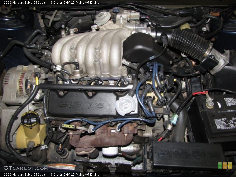 3.0 Liter OHV 12-Valve V6 Engine for the 1996 Mercury Sable #40123211