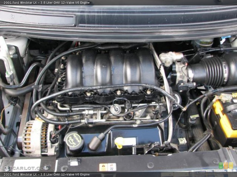 3.8 Liter OHV 12-Valve V6 Engine for the 2001 Ford Windstar #40124660