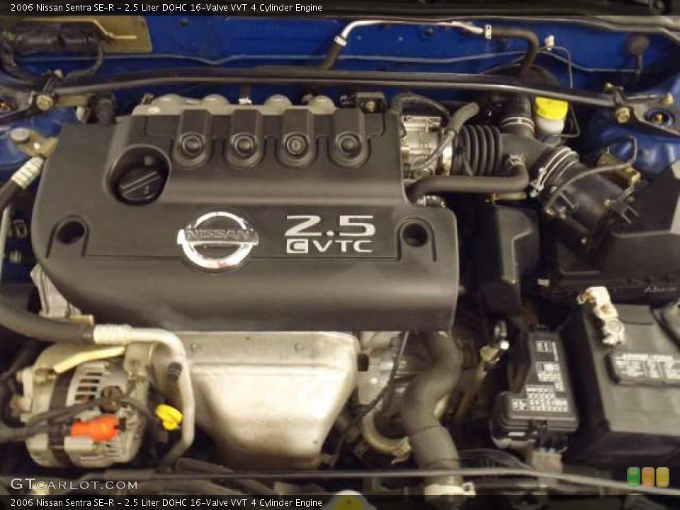 2.5 Liter DOHC 16-Valve VVT 4 Cylinder Engine for the 2006 Nissan Sentra #40135117