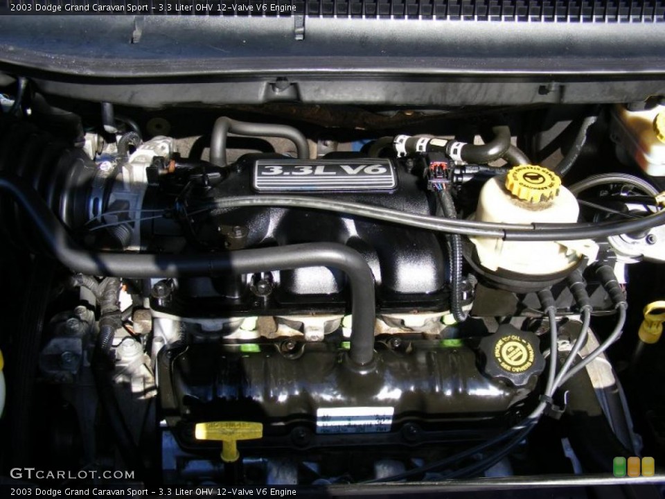 3.3 Liter OHV 12-Valve V6 Engine for the 2003 Dodge Grand Caravan #40135213