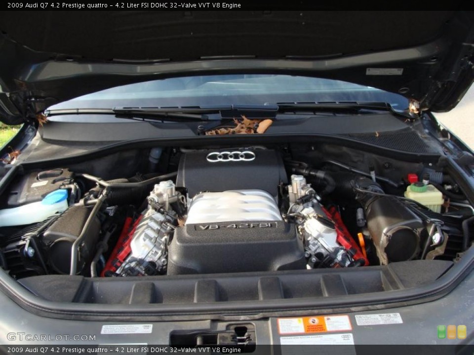 4.2 Liter FSI DOHC 32-Valve VVT V8 Engine for the 2009 Audi Q7 #40143169