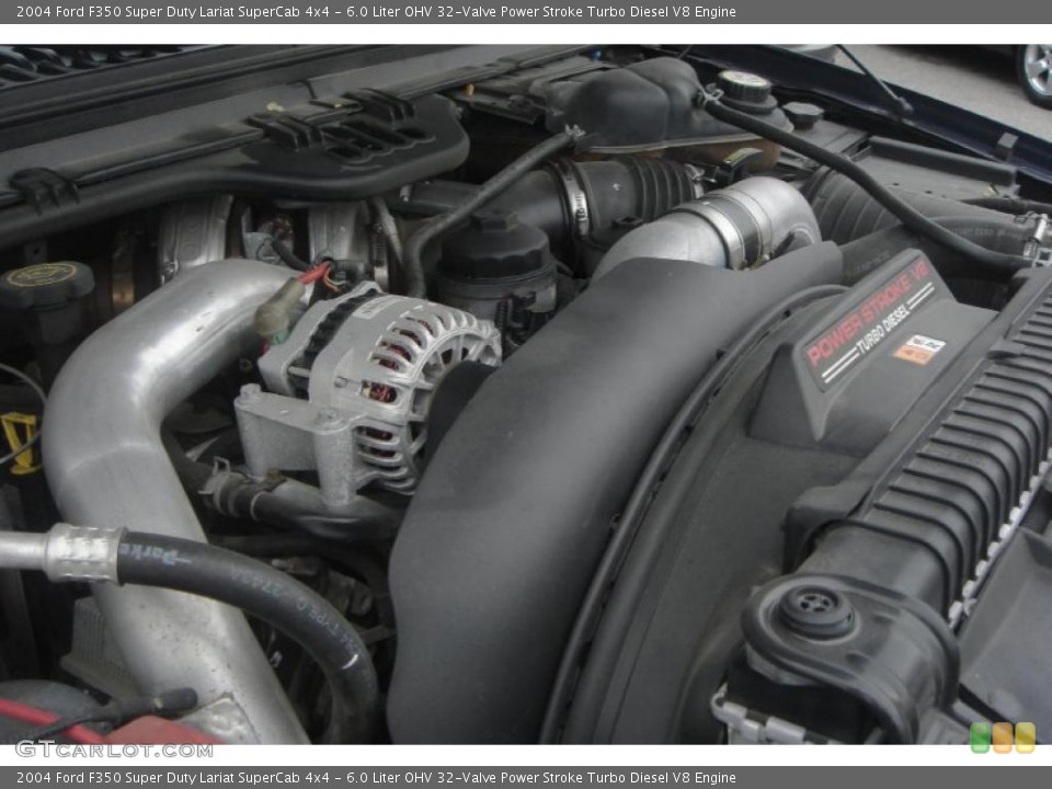 6.0 Liter OHV 32-Valve Power Stroke Turbo Diesel V8 Engine for the 2004 Ford F350 Super Duty #40144777