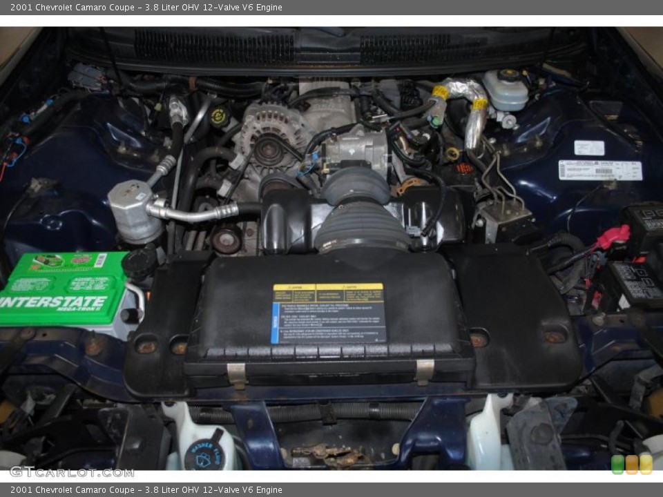 3.8 Liter OHV 12-Valve V6 Engine for the 2001 Chevrolet Camaro #40147569