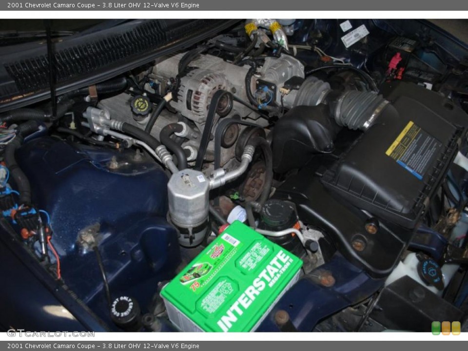 3.8 Liter OHV 12-Valve V6 Engine for the 2001 Chevrolet Camaro #40147577