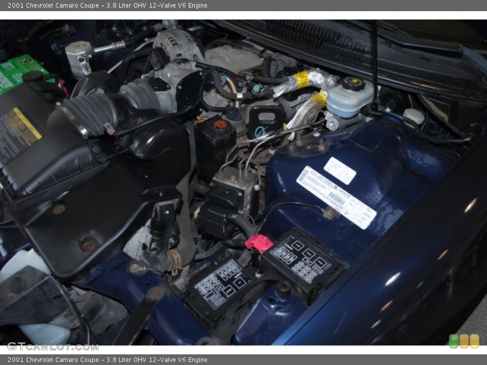 3.8 Liter OHV 12-Valve V6 Engine for the 2001 Chevrolet Camaro #40147595
