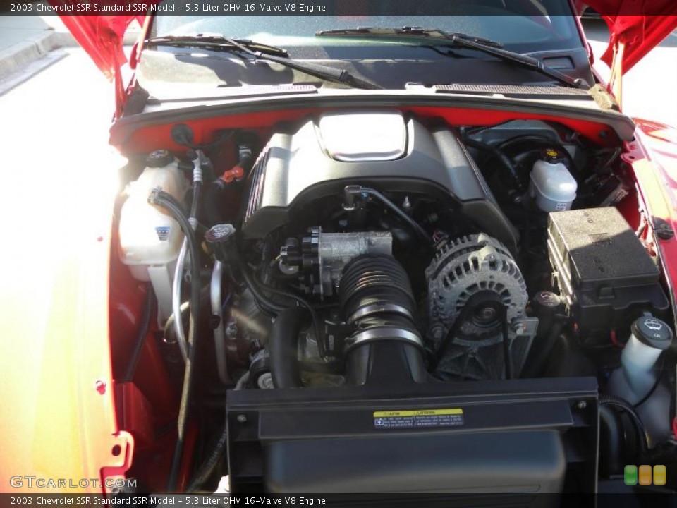 5.3 Liter OHV 16-Valve V8 Engine for the 2003 Chevrolet SSR #40160837