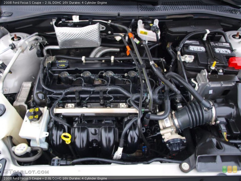 2.0L DOHC 16V Duratec 4 Cylinder 2008 Ford Focus Engine
