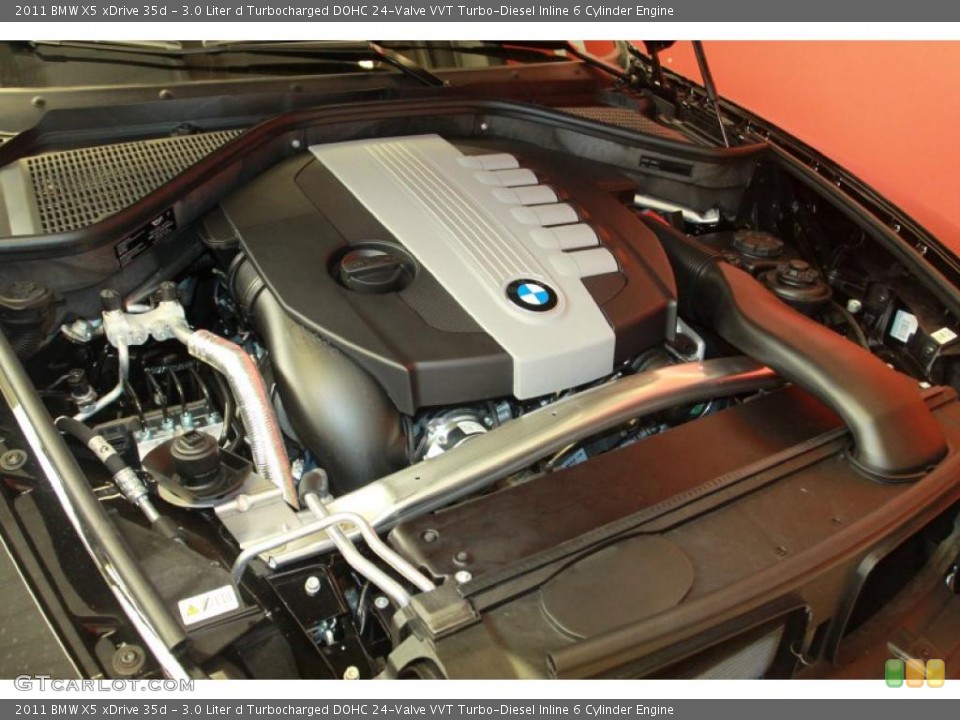 3.0 Liter d Turbocharged DOHC 24-Valve VVT Turbo-Diesel Inline 6 Cylinder Engine for the 2011 BMW X5 #40178297