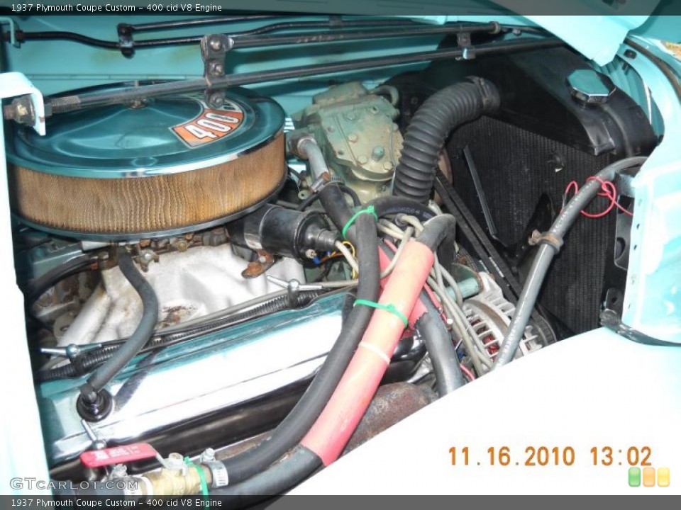 400 cid V8 Engine for the 1937 Plymouth Coupe #40182302