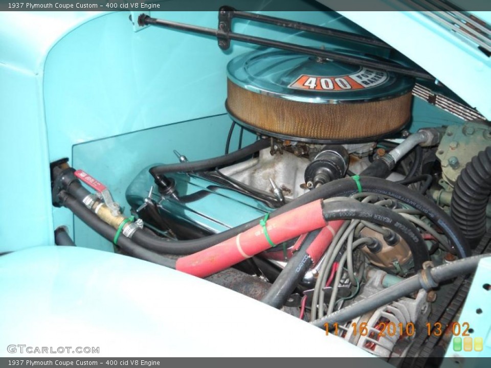 400 cid V8 Engine for the 1937 Plymouth Coupe #40182358