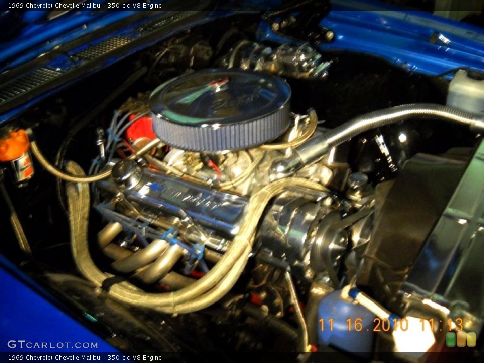 350 cid V8 1969 Chevrolet Chevelle Engine