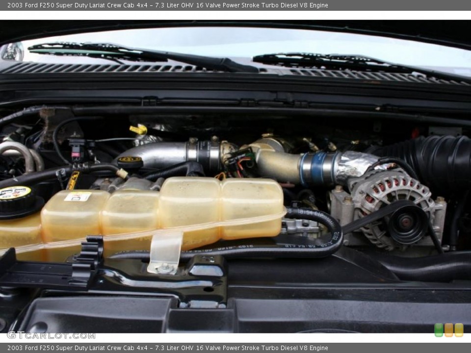 7.3 Liter OHV 16 Valve Power Stroke Turbo Diesel V8 Engine for the 2003 Ford F250 Super Duty #40188479