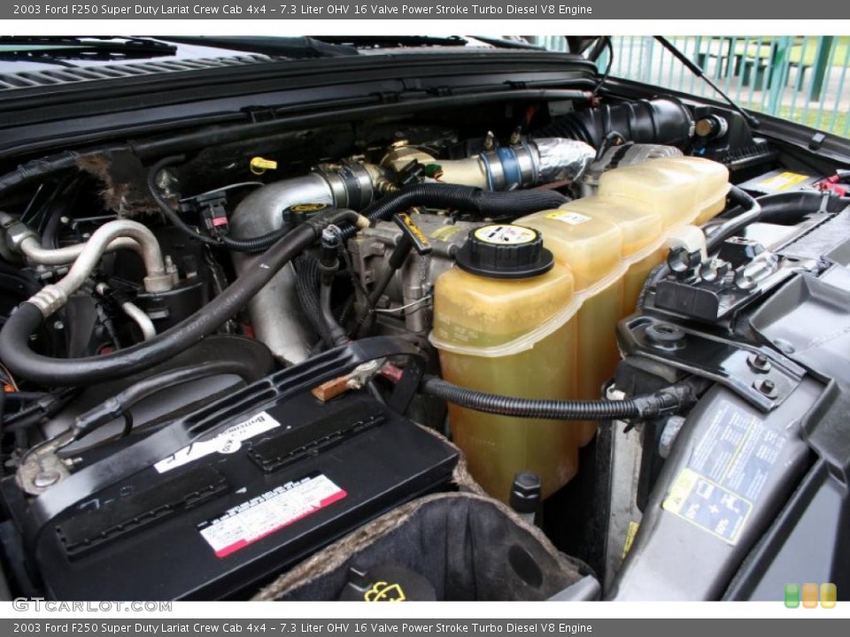 7.3 Liter OHV 16 Valve Power Stroke Turbo Diesel V8 Engine for the 2003 Ford F250 Super Duty #40188515