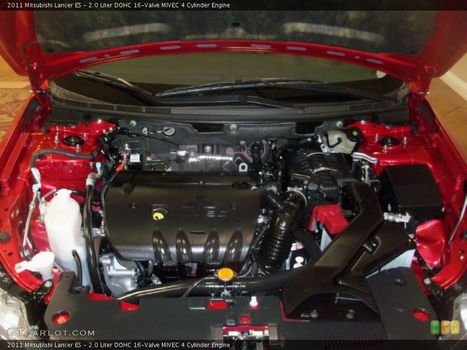 2.0 Liter DOHC 16-Valve MIVEC 4 Cylinder Engine for the 2011 Mitsubishi Lancer #40188659