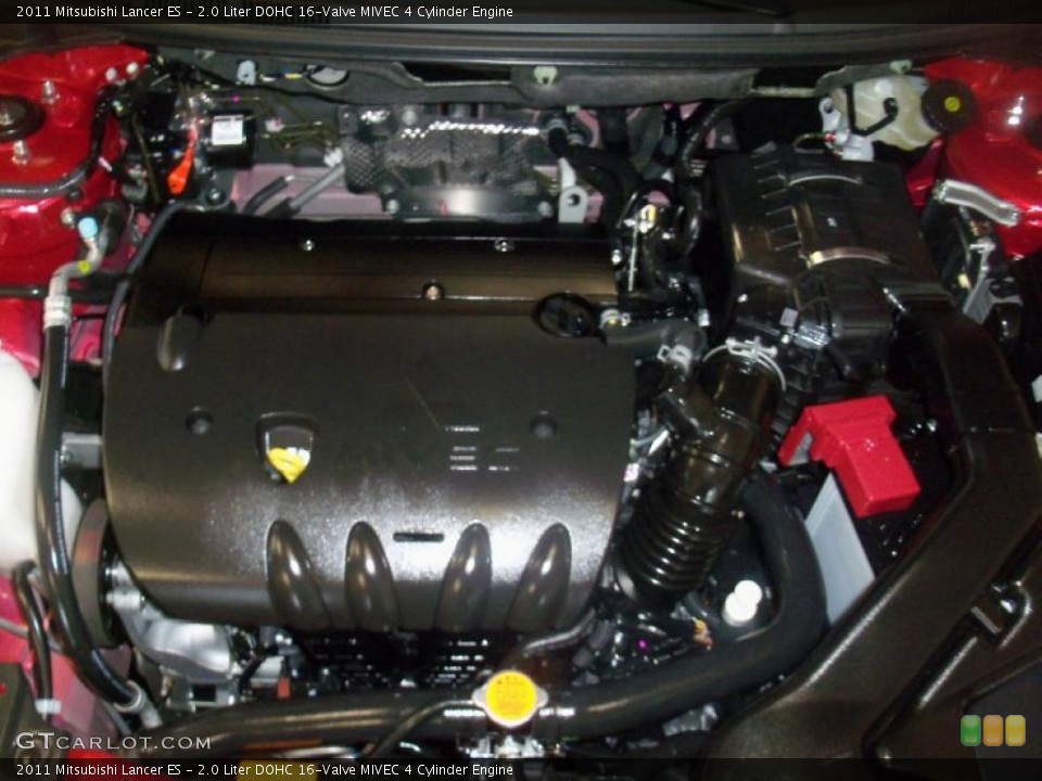 2.0 Liter DOHC 16-Valve MIVEC 4 Cylinder Engine for the 2011 Mitsubishi Lancer #40188671