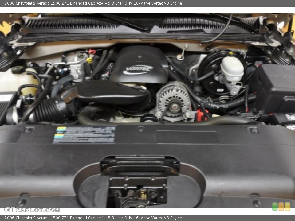 5.3 Liter OHV 16-Valve Vortec V8 Engine for the 2006 Chevrolet Silverado 1500 #40191955